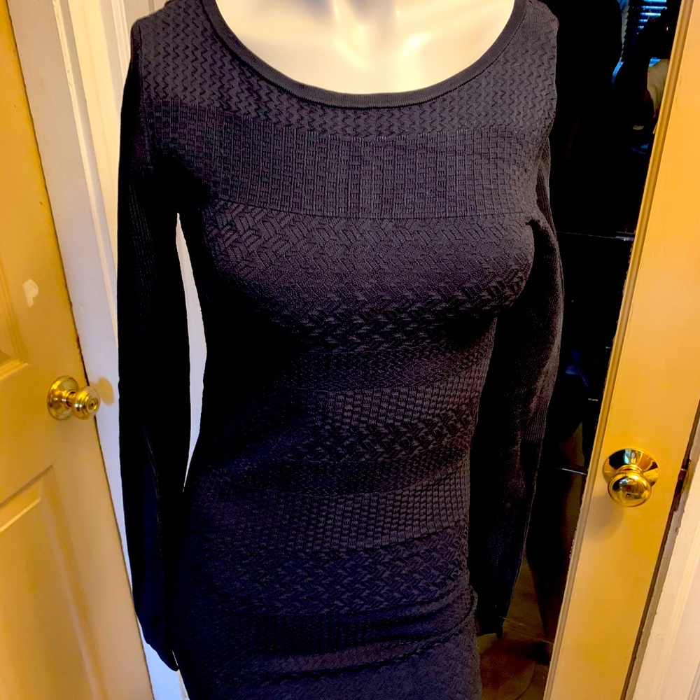 Navy blue dress